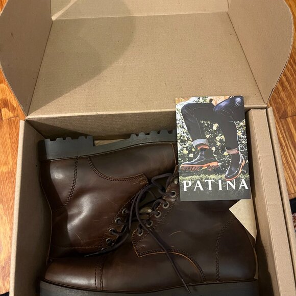 Portland Leather Company Patina Almost Perfect Breaker boot, color Canyon - Picture 4 of 8